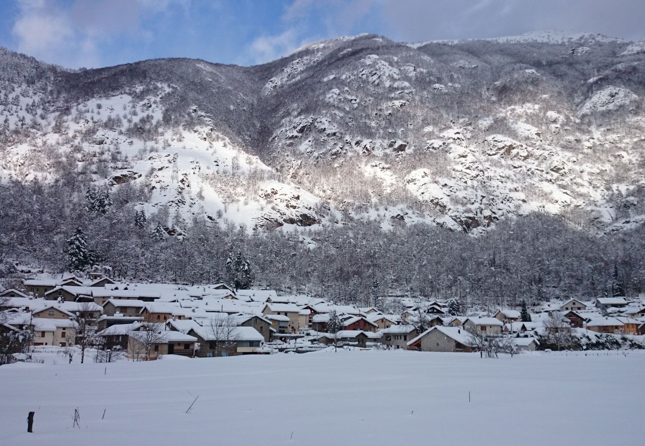 Chalet à Orlu - Chalet Orlu : côté montagne 